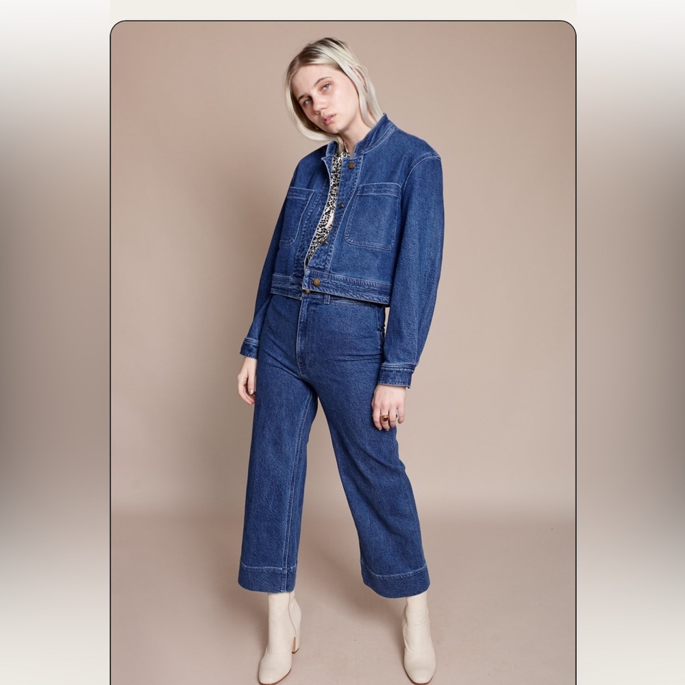 Apiece Apart Blue Jean Jacket